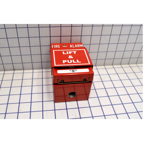 Edwards Signaling Manual Pull Station Weatherproof Double-Action Single Pull Single Throw Hex Screw Reset Terminal Connections (MPSR2-SHTW-GE)