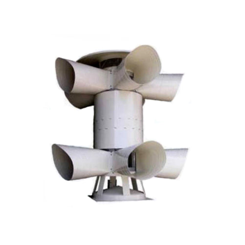 Edwards Signaling Omnidirectional Warning Siren 127 Db 40 HP 3 Phase 5 Horn Equal Length Dual Row (EWS-V8-3)