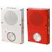 Edwards Signaling Outdoor Rated Speaker Red With Fire Marking Selectable High Output 102/123/147/161 Cd (WG4RF-SVMHC)