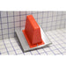 Edwards Signaling Single Lamp Corridor Dome Station Red Dome One White Lamp (7641R-1N5)