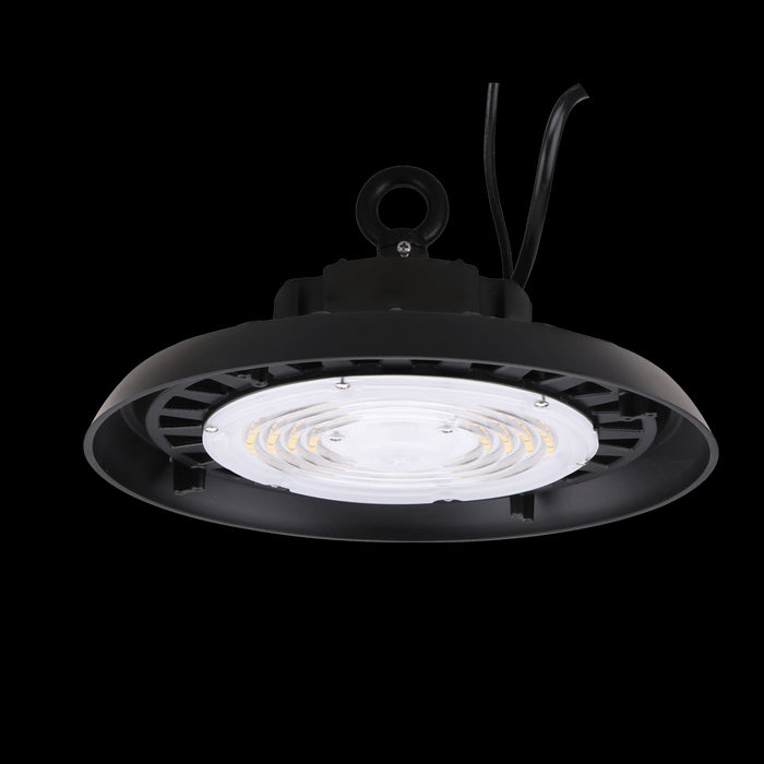 EIKO BAYE3-150-50-U BAYE3 Round High Bay 150W 5000K 120-277V 0-10V Dimming Black (13146)