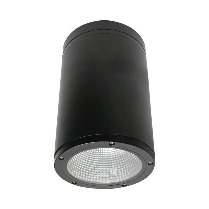 EIKO CSMWP61/30W/8CCT3/UNV/DIM/BK Cylinder Surface Mount Westport 6 Inch 1 Light 30W 80 CRI 30/40/50K 120-277V Dimmable Black (12528)