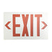 EIKO EXIT-R-W Exit Sign Red White Housing (11033)