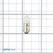 EIKO LED-120-MB-W 110-130V T3-1/4 BA9S White (02681)