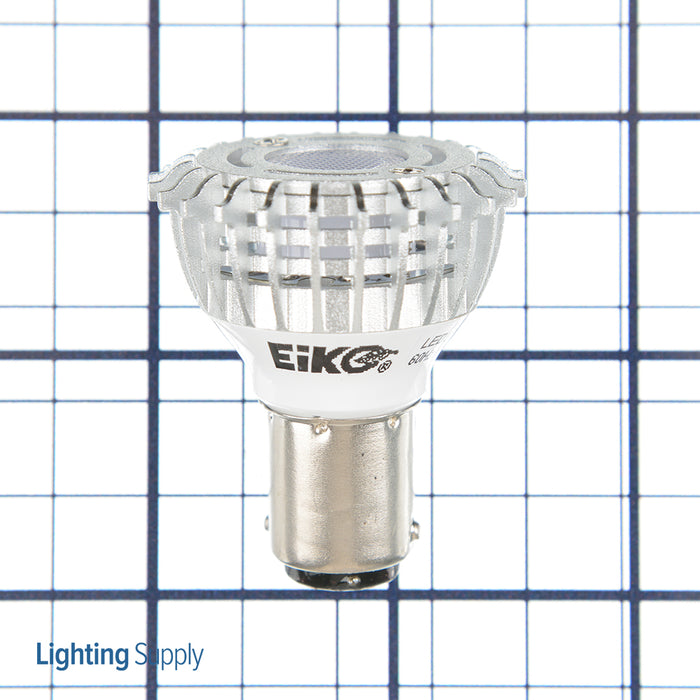 EIKO LED3WGBF/30/840-G5 LED GEN5 GBF BA15D 30 Degree Beam 3W 125Lm Non-Dimmable 4000K 75 CRI 12V DC/AC (08900)