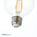 EIKO LED4.5WG25/FIL/827-DIM-G7 LED Advantage Filament G25 320 Degree 4.5W 470Lm Dimmable 80 CRI 2700K E26 120V Clear (09875)