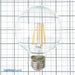 EIKO LED4.5WG25/FIL/827-DIM-G7 LED Advantage Filament G25 320 Degree 4.5W 470Lm Dimmable 80 CRI 2700K E26 120V Clear (09875)