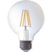 EIKO LED4.5WG25/FIL/827-DIM-G7 LED Advantage Filament G25 320 Degree 4.5W 470Lm Dimmable 80 CRI 2700K E26 120V Clear (09875)