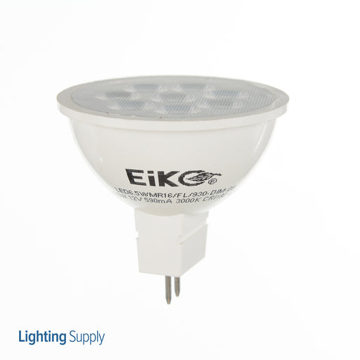 EIKO LED6.5WMR16/FL/930-DIM-G8 LED Litespan MR16 6.5W-450Lm Flood 40 Degree Dimmable 90 CRI 3000K GU5.3 T20 JA8 (10677)