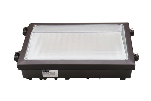 EIKO TWP1-PS120-FCCT-H TWP1 Traditional Wall Pack Powerset 120W/105W/90W CCT Selectable 3000K/4000K/5000K 120-347V 0-10V Dimming Photocell Bronze (13668)