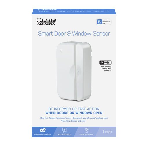 Feit Electric Battery-Powered Smart Wi-Fi Door Window Sensor (MOT/DOOR/WIFI/BAT)