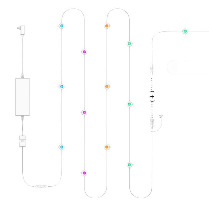 Feit Electric 50 Foot Smart Chasing Permanent Lights (SL50-36/RGB/AG)