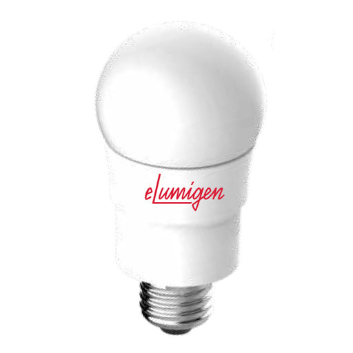 eLumigen 12.5W A19 1600Lm Dimmable 120V 5000K Wet/Enclosed Rated 100W Replacement Rough Service (RA19L1600C50-1B)