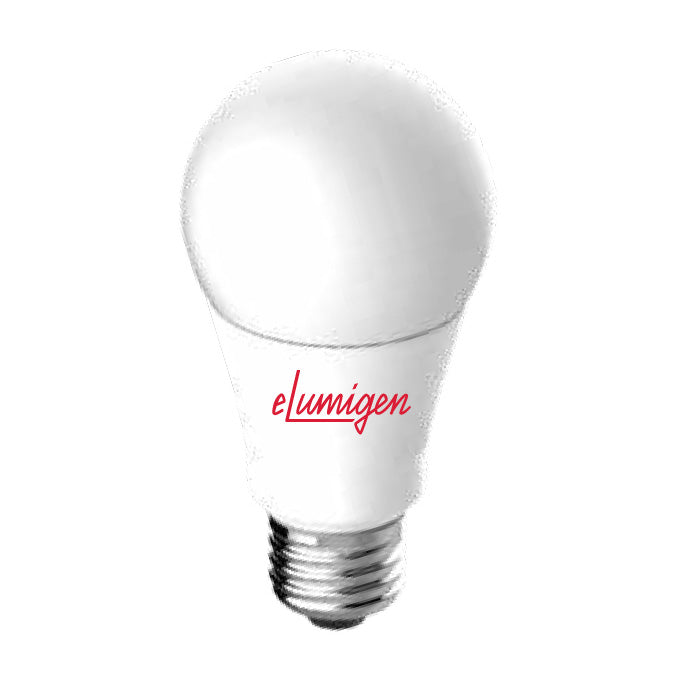 eLumigen 6.5W A19 450Lm Dimmable 120V 2000K Poultry Lamp Wet/Enclosed Rated 40W Replacement Rough Service (RA19L0450C20-1B)