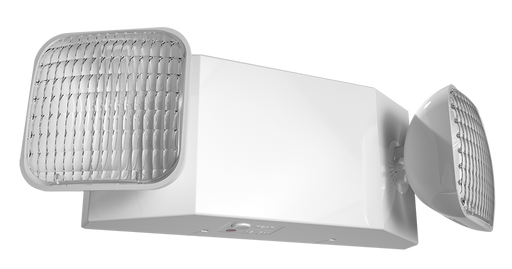 RAB Emergency Light 2-Head Emergency CEC White Housing (EM-CEC)