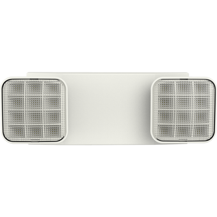 RAB Emergency Light 2-Head Emergency White Housing Remote Capacity (EM-R)