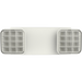 RAB Emergency Light 2-Head Emergency White Housing Remote Capacity (EM-R)