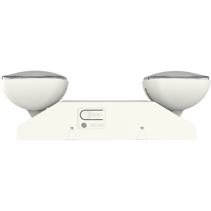 RAB Emergency Light 2-Head Emergency White Housing Remote Capacity (EM-R)