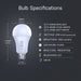 Feit Electric [200W Equivalent] A21 CCT Selectable 2700K/4000K/5000K LED Bulb (OM200/3CCT/LEDI)