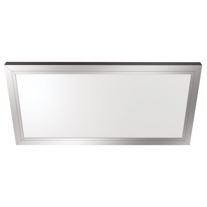 Feit Electric LED 1X2 Foot Ultra Slim Rectangular Flat Panel Edge-Lit Fixture 25W 2000Lm CCT Selectable 3000K/3500K/4000K/5000K/6500K Flush Mount Nickel Trim (FP1X2/6WY/NK)