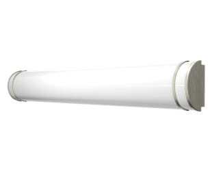 RAB Enchant Vanity LED Wall Sconce 36 Inch 38W CCT Selectable 2700K/3000K/3500K/4000K/5000K 120V Triac/ELV Dimming Brushed Nickel (ENCT-36BN)