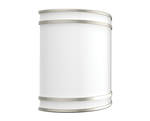 RAB Enchant Vanity LED Wall Sconce 10 Inch 20W CCT Selectable 2700K/3000K/3500K/4000K/5000K 120V Triac/ELV Dimming Brushed Nickel (ENCT-BN)