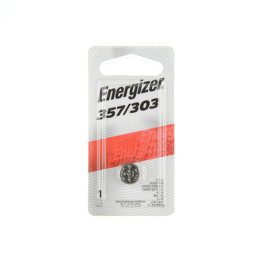Energizer Silver Oxide 357 Blister Pack Zero Mercury 1 Pack (357BPZ)