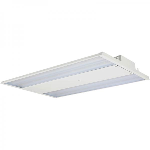 Trace-Lite Linear LED High Bay 300W Diffused Lens 120-277Vac Dimming Driver 5000K White Battery Backup 15 Foot Line Cord Blunt End Dimming Occupancy Sensor (EQHB-300-D-VS-5K-BB-LC15-SC)