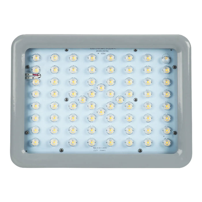 ESL Vision LED Hazardous Location Flood Light 60W 8400Lm 5000K 200-480V Input 120 Degree Beam Angle Grey Finish  (ESL-HZFL-M60W-250-HV-120D)