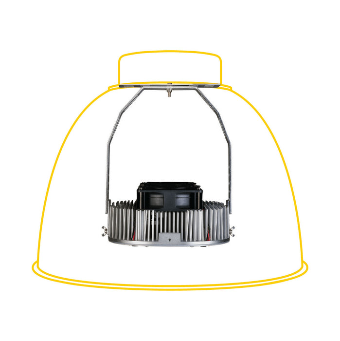 ESL Vision LED Multi-Use Retrofit MUR Series 105W 12975Lm 3000K 347-480V (ESL-MUR-105W-330-HV)