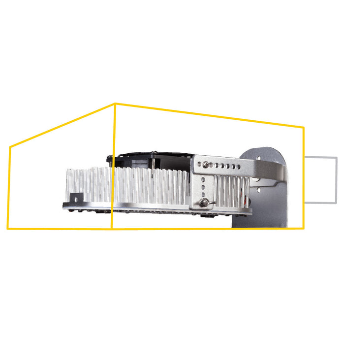 ESL Vision LED Multi-Use Retrofit MUR Series 105W 590 Nm 8600Lm 81 Lumens Per Watt 347-480V (ESL-MUR-105W-3-590NM-HV)