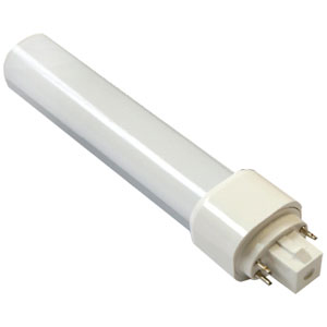 Espen Retroflex Electronic Ballast Compatible CFQ Lamp G24Q Horizontal 9W 1000Lm 5000K (CLQ18WH/850-EB)