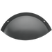 ETI COL-R-B-VS 10 Inch Outdoor Light Decorative Guard Round Black 80 CRI (90600505)