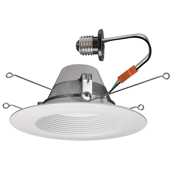 ETI DL-6-18-930-SV-D 5-6 Inch Recessed Retrofit Downlight 1300Lm Replaces 125W Halogen 3000K Cool White 120V 80 CRI Triac Dimming (53179111)