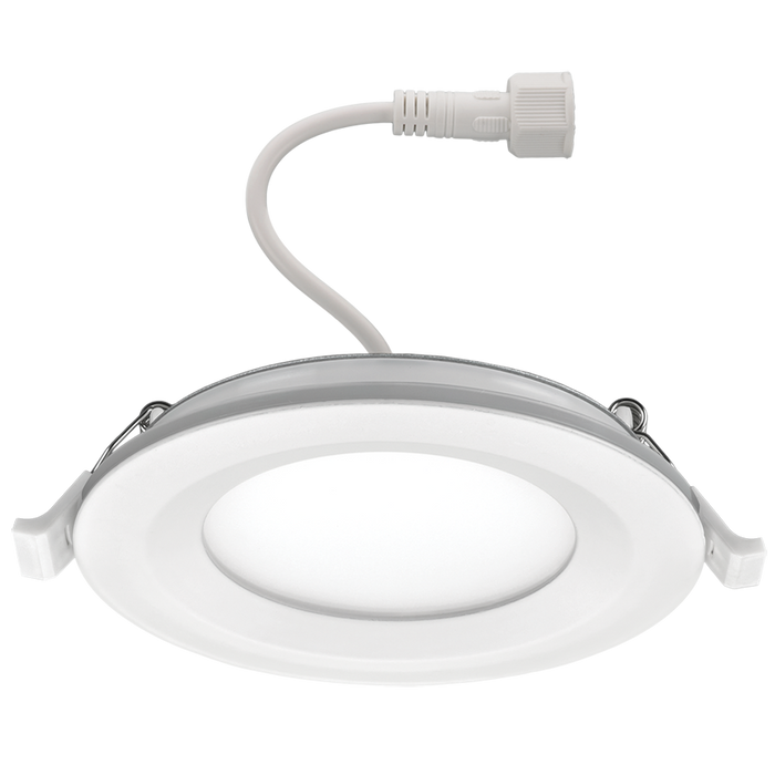 ETI DLLP-NL-4IN-650LM-9-5CP-SV-TD 4 Inch 11W Lowpro Recessed Downlight With Color Preference And Nightlight (53827103)