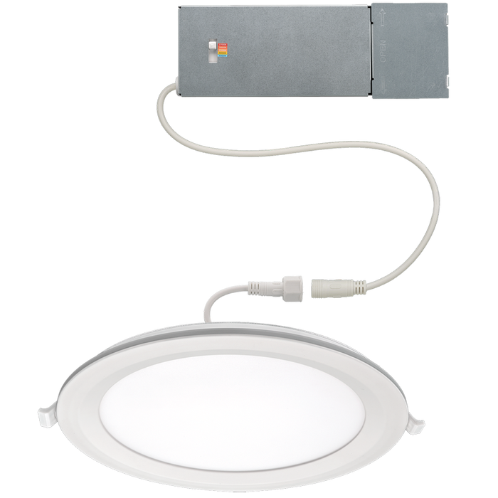 ETI DLLP-NL-8IN-1800LM-9-5CP-SV-TD 8 Inch 25W Lowpro Recessed Downlight With Color Preference With Nightlight (53829102)