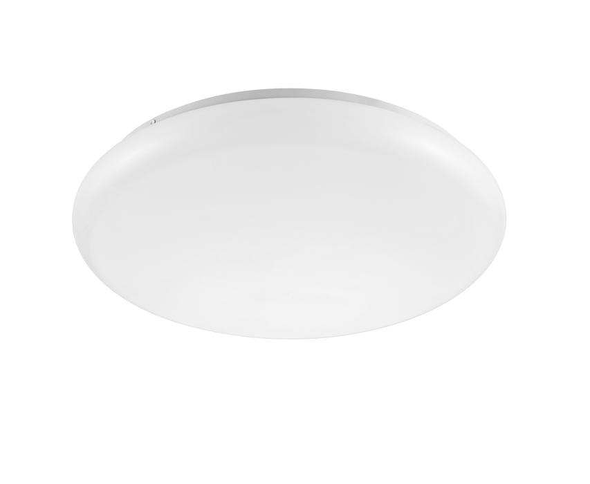 ETI FM-16IN-1600LM-9-CP3-MV-LVD-EM 16 Inch LED Flush Mount Fixture 1600Lm CCT Selectable 3000K/4000K/5000K 120-277V 90 CRI 0-10V Dimming With Battery Backup (54437611)