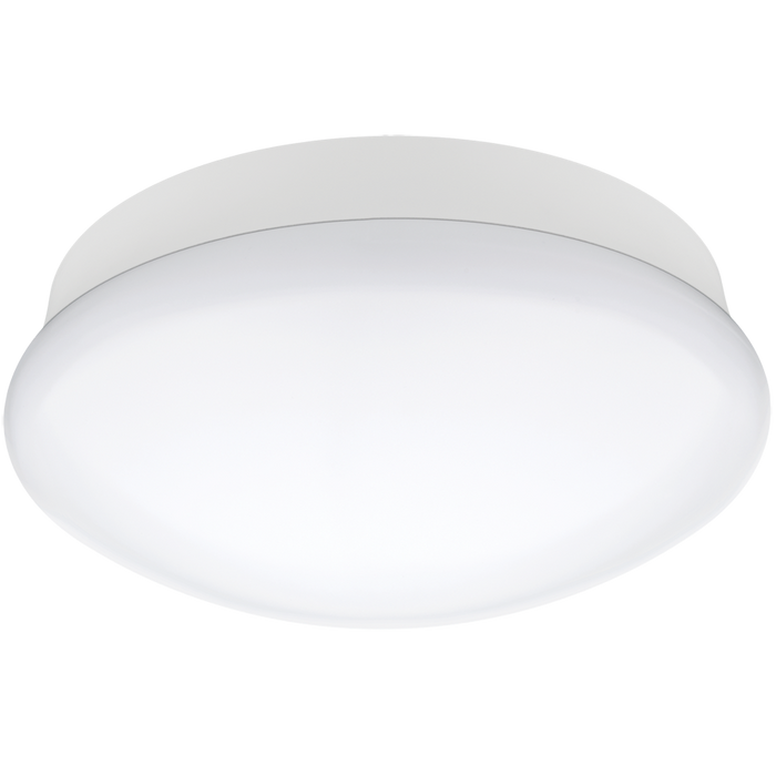 ETI SL-11-16-840-SV-N 11 Inch Spin Light Bare Lamp To Flush Mount Converter 1600Lm Replaces 120W 4000K 120V 80 CRI White Finish (54652141)