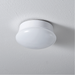 ETI SL-7-83-840-SV-N 7 Inch Spin Light Bare Lamp To Flush Mount Converter 830Lm 4000K 120V 80 CRI White Finish (54483141)
