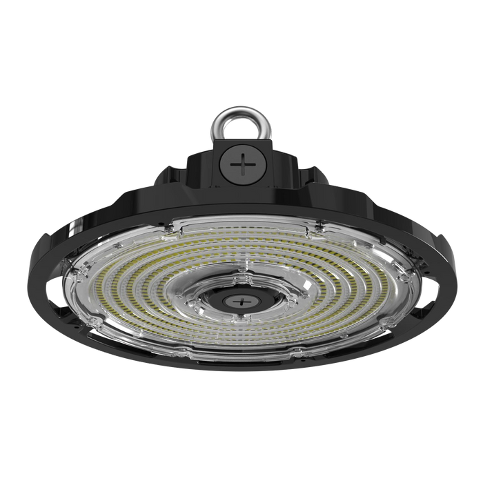 TCP EUFO LED UFO High Bay Wattage/CCT Selectable 155W/200W/240W 4000K/5000K 0-10V Dimming 120-277V Integrated Sensor (EUFOUZDSW6CCTIS)