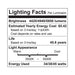 Euri Lighting 4 Foot LED Linear Strip Light 0-10V Dimming 34W/38W/45W AC120 -277V 4420Lm/4940Lm/5850Lm 3500K/4000K/5000K 80 CRI (ELS4-45W103sw)