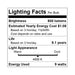 Euri Lighting A19 Omnidirectional LED Light Bulb Non-Dimmable 9W 120V 800Lm 220 Degree 4000K 80 CRI 88 Lumens Per Watt Value-Pack 4-Pack (EA19-6140-4)