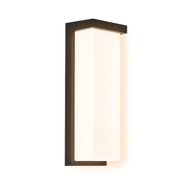 Euri Lighting Outdoor Up And Down Wall Sconce Integrated LED Fixture Non-Dimmable Wattage/CCT Selectable 18W/20W/22W 120-277V 2160Lm/2400Lm/2619Lm 3000K/4000K/5000K 80 CRI (EOL-WL61BK-1100esw)