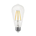 Euri Lighting ST19 Omnidirectional LED Light Bulb Dimmable 7W 120V 800Lm 320 Degree 2700K 80 CRI 114 Lumens Per Watt (VST19-3020e)