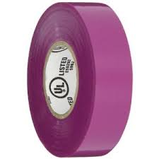 NSI Purple Electric Tape Easy-Wrap 3/4 Inch X 60 Foot (EWG7060-7)