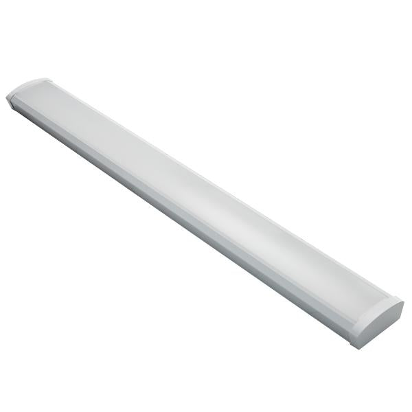 Trace-Lite LED Wrap 4 Foot Length Power/Color Switchable 32W/40W/48W 3500K/4000K/5000K 120-277VAC 0-10V Dimming Driver White Finish
 (EWQ-4-CP)