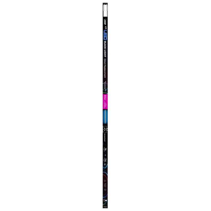 Feit Electric 4 Foot 18W [32W Equivalent] Black Light G13 Base T8 Direct Replacement Type A Linear LED Blacklight Tube (T48/BLB/LED)