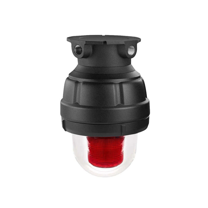 Federal Signal LED Light Explosion-Proof UL And cUL CID1 24VDC Red Default Flashing Mount Sold Separately (27XL-024R-MOD)