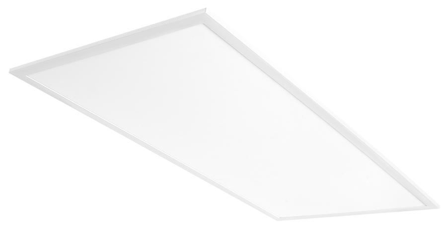 RAB EZPAN Edgelit Panel HE 2X4 46W 3000K 120-277V Dimmable Emergency LED White (EZPANHE2X4-46Y/D10/E2)