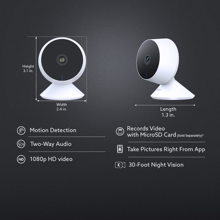 Feit Electric Indoor HD Smart Wi-Fi Camera (CAM1/WIFI)